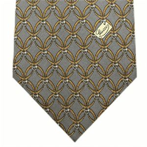GUCCI (グッチ) ネクタイ N-GUC-A00469 Gray系