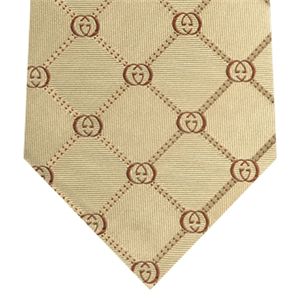 GUCCI (グッチ) ネクタイ N-GUC-A00679 Beige系