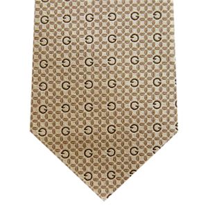 GUCCI (グッチ) ネクタイ N-GUC-A00738 Beige系