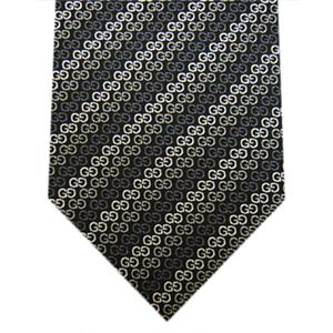 GUCCI (グッチ) ネクタイ N-GUC-A00769 Gray系