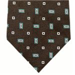 Ermenegildo Zegna (エルメネジルド ゼニア) ネクタイ N-ZEG-A00244 Brown系