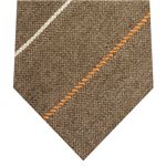 Ermenegildo Zegna (エルメネジルド ゼニア) ネクタイ N-ZEG-A00400 Brown系