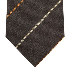 Ermenegildo Zegna (エルメネジルド ゼニア) ネクタイ N-ZEG-A00401 Brown系