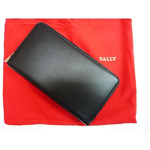 BALLY(o[) EhZIP SIKON BLACK