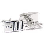 DAKS(ダックス) カフス DC10057 シルバー系