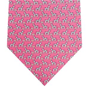 Ferragamo（フェラガモ） シルクネクタイ Pink モチーフ系 N-FER-A00698