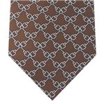DUNHILL（ダンヒル） シルクネクタイ Brown N-DUN-A00019