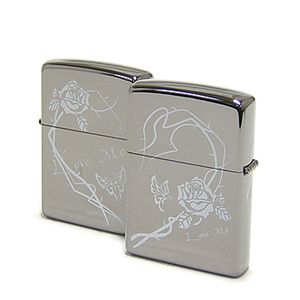 ZIPPO(ジッポー) ライター (2個セット)BS-ZIP-A0049 Black