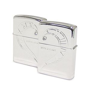 ZIPPO(ジッポー) ライター (2個セット)BS-ZIP-A0050 Silver