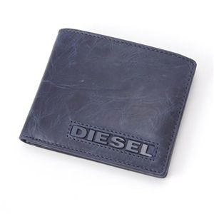 DIESEL(ディーゼル) 札入れ 両面カード入れ　T6067NAVYH　9.8×W11.5×D1.5cm