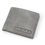 DIESEL(ディーゼル) 札入れ 両面カード入れ　T7166GREYH　9.8×W11.5×D1.5cm