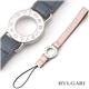 BVLGARI 携帯ストラップ 22122/ネイビー