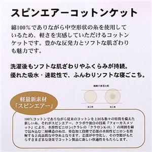 スピンエアーコットンケット グリーン