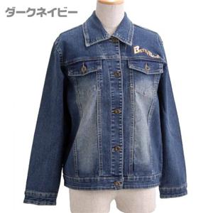 ＢＥＴＴＹ デニムジャケット BB-6300 B柄 ダークネイビー