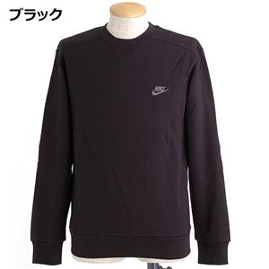 NIKE ワンポイント刺繍裏毛スウェット 206927 ブラック M
