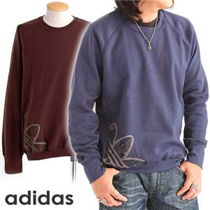 adidas�@�N���[�l�b�N�X�E�F�b�g �u���E�� �k