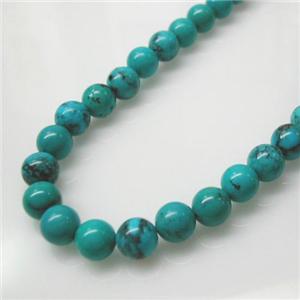 ターコイズ45cmネックレス＆イヤリングセット