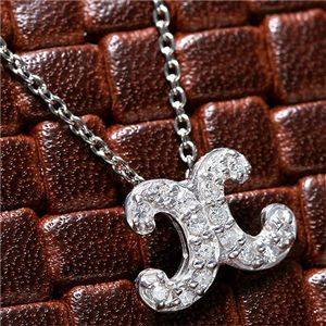 Neige Clair（ネージュクレア） ダブルホースシューダイヤネックレス