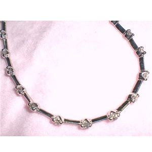 SV925 ダイヤ合計1ctラインブレスレット