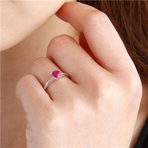 Pt100 �~�����}�[�Y���r�[0.4ct�����O7��