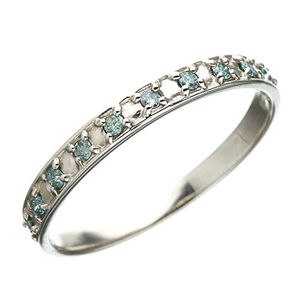 Pt100 0.1ct�u���[�A�C�X�_�C���n�[�t�G�^�j�e�B�����O7��