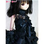 ［60cmドール用］ブラックビスチェメイド服