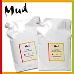 Mud（マッド） シャンプー＆コンディショナー 各3L 詰め替え用セット