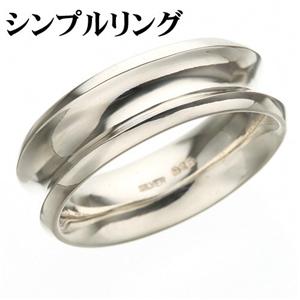 メンズシルバーリング T3334／シンプルリング 19号