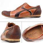 【特価!】BALEANS ハンドメイド 本革レザースニーカー 2699/2705 Bタイプ ブラック 8号