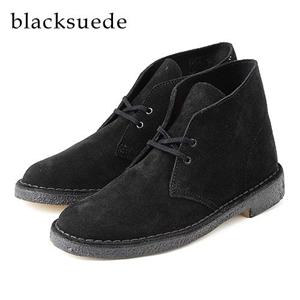 CLARKS(クラークス) DESERT BOOT 31692 1176-36F/ブラックスエード 7(25.5cm)