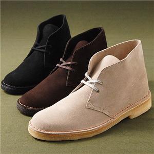 CLARKS�ʥ��顼�����ˡ�DESERT BOOT��31695 1176-26F���֥饦�󥹥����� 8.5(27.0cm)