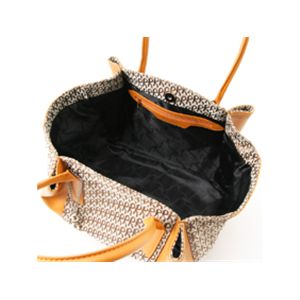 Roberte di Camerino(ロベルタ ディ カメリーノ) PVCトートバッグ 08-00402 Brown