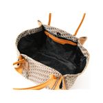 Roberte di Camerino(ロベルタ ディ カメリーノ) PVCトートバッグ 08-00402 Brown