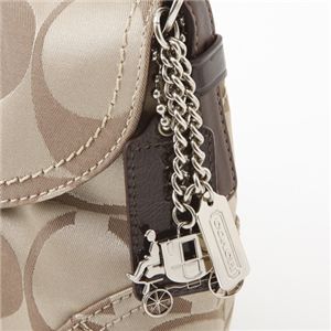 COACH(コーチ) ショルダーバッグ 13042 SOHO SIGNATURE スモールフラップ