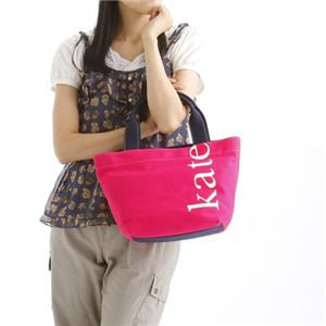 Kate Spade(ケイトスぺイド) キャンバストート wkru0587 ピンク