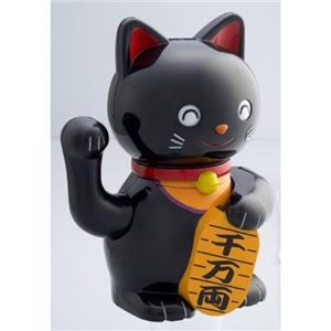 おしゃべり招き猫貯金箱 ニャンニャン・タマルン/クロ