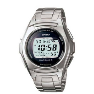 CASIO(カシオ) waveceptor(ウェーブセプター) WV-M120DJ-7JF/EL・ブルーグリーン×シルバー