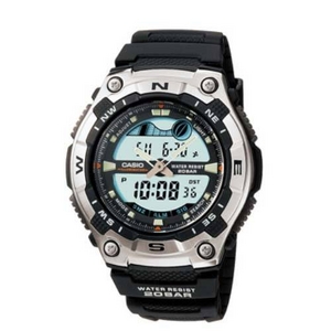 CASIO（カシオ） SPORTS GEAR（スポーツギア） AQW-100-1AJF/EL・ブルーグリーン×ブラック