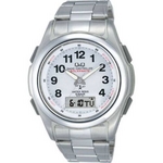 CITIZEN（シチズン） 腕時計 Q＆Q MCS4-301 シルバー 【電波時計】