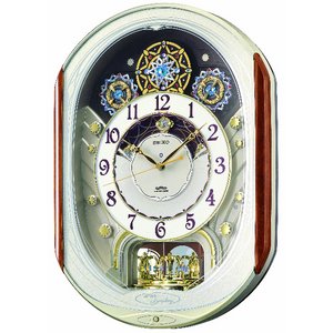 SEIKO CLOCK(セイコークロック) 電波からくり壁掛け時計 RE562H