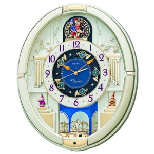 SEIKO CLOCK(セイコークロック) 電波からくり壁掛け時計 RE572S