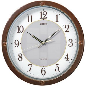 SEIKO CLOCK(セイコークロック) 電波ソーラー壁掛け時計 SF232B
