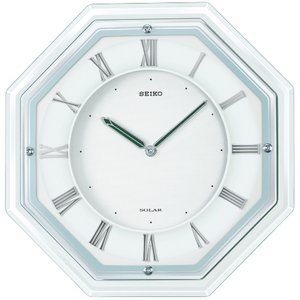 SEIKO CLOCK(セイコークロック) 電波ソーラー壁掛け時計 SF503W