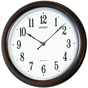 SEIKO CLOCK(セイコークロック) 電波ソーラー壁掛け時計 SF504B