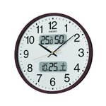 SEIKO CLOCK(セイコークロック) デジタル表示機能付 電波壁掛け時計 KX370B