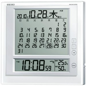 SEIKO CLOCK(セイコークロック) デジタル表示 電波掛置時計 SQ422W
