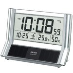 SEIKO CLOCK(セイコークロック) デジタル表示 ソーラー電波置き時計 SQ690S