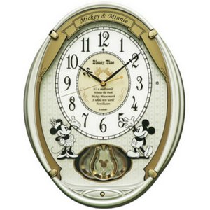 SEIKO CLOCK(セイコークロック) ミッキー＆フレンズ 飾り振り子掛け時計 FW567W