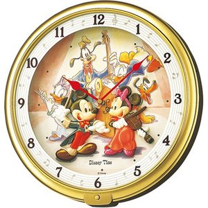 SEIKO CLOCK(セイコークロック) ミッキー＆フレンズ メロディ掛け時計FW521G