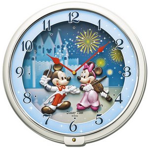 SEIKO CLOCK(セイコークロック) ミッキー＆フレンズ メロディ掛け時計FW568W